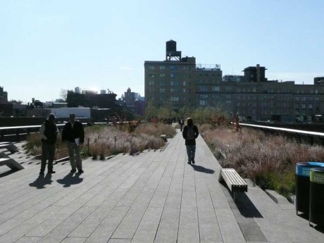 Highline Park, Chelsea, New York.