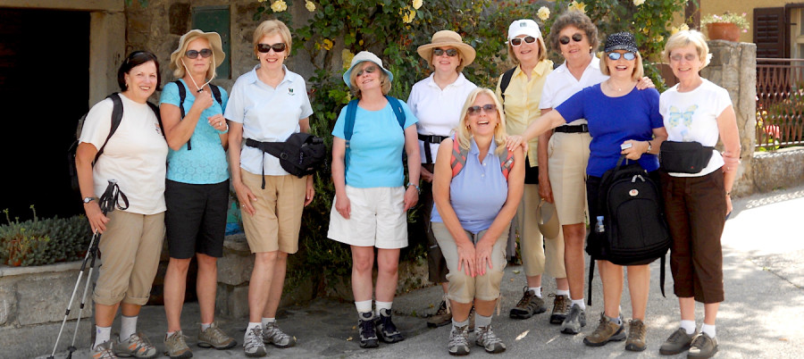 . . . wandering through the country villages of Croatia . . .