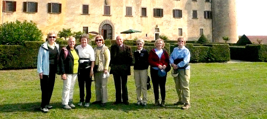 . . . and visiting Tuscany twice!